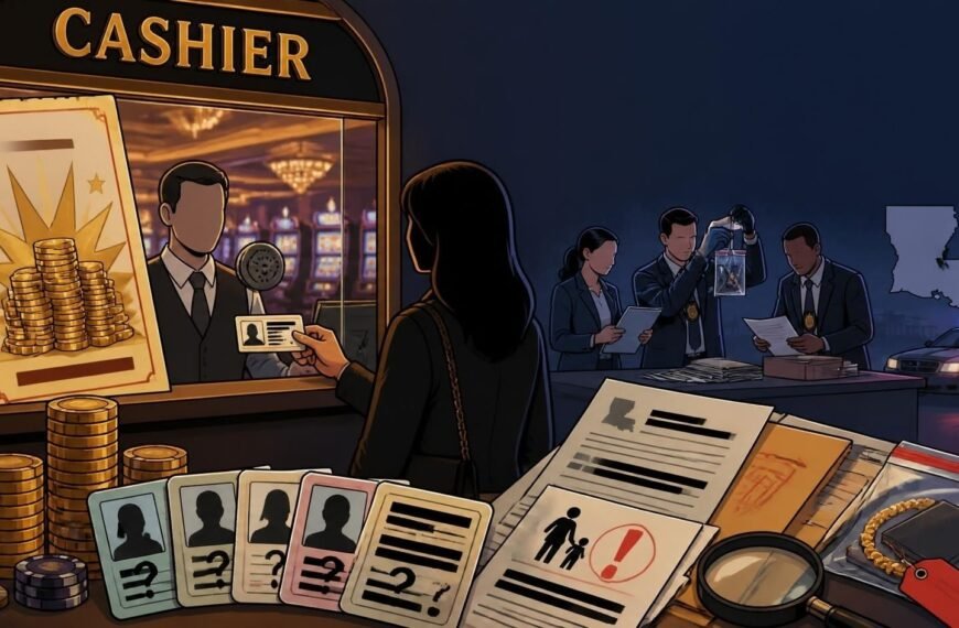 Woman Arrested in Alleged Casino Jackpot Fraud