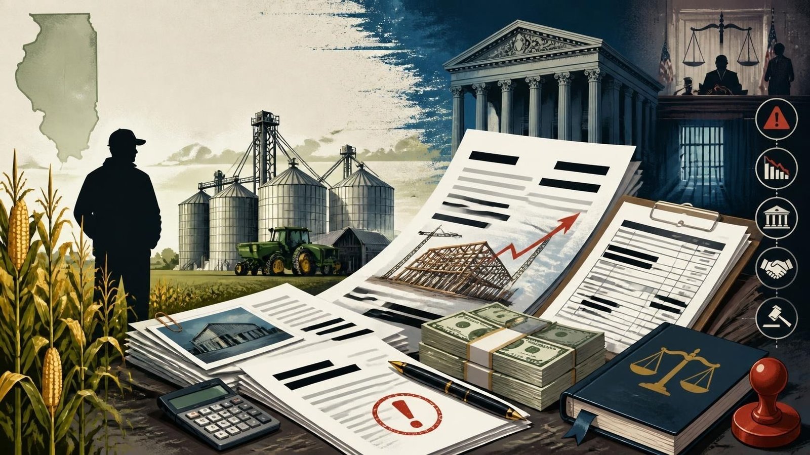 Illinois Farmer Sentenced in $8.4 Million Bank Fraud&hellip;